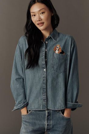Maeve The Shrunken Bennet Buttondown Shirt by Maeve