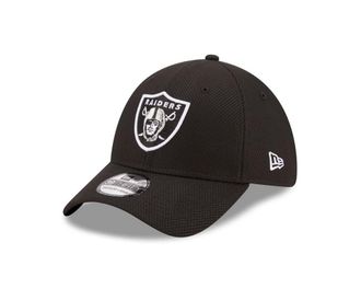 New Era 39Thirty Diamond Cap - Las Vegas Raiders Black - M/L