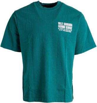 Willy Chavarria Logo-print Short-sleeve T-shirt