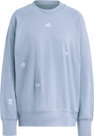 adidas (WMNS) adidas BLUV Q1 Sweaters Asia Sizing Purple IC5716