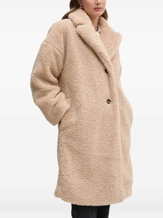 Barbour Ambani teddy coat - women - Polyester - 12 - Neutrals