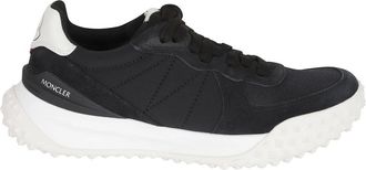 Moncler City Trek Lage Sneakers - Heren - Sneakers - Zwart - 45 EU - Leer - Schoenen