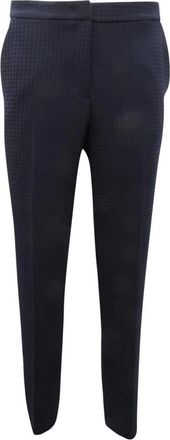 Armani Blue Night Broek - Dames - Straight fit broeken - Blauw - M - Polyester - Broeken