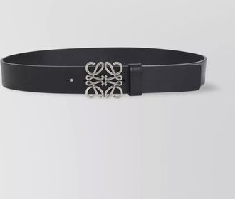 Loewe chunky anagram 4cm adjustable calf skin belt loop