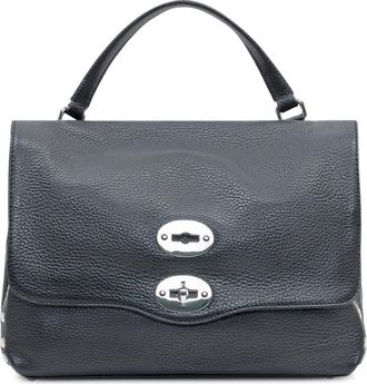 Zanellato Tassen, Dames, Zwart, ONE Size, Leer, Postina Daily S