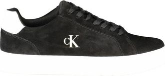 Calvin Klein Black Leather Men Sneaker