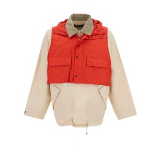 Barbour Parkas, male, Multicolor, Size: 4XS Transport Smock Jacket