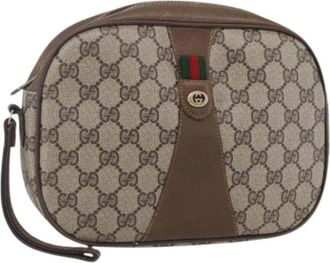 Gucci Pre-owned Shoulder Bags, female, Beige, Size: ONE SIZE Pre-owned Shoulder Bag
