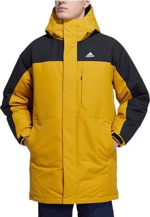 adidas Outdoor Stay Warm Down Jacket Couple Style Gold Color H20758