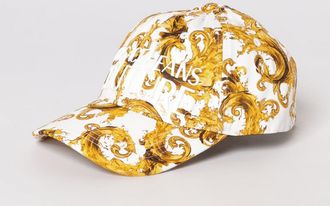 Versace Jeans Couture Cappello Versace Jeans Couture in twill di cotone con stampa Baroque