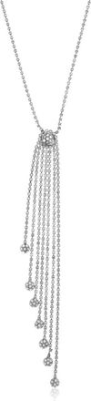 Alessandra Rich Crystal Necklace - Dames - Kettingen - Grijs - ONE Size - Accessoires