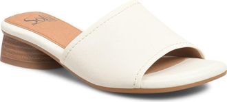 S&ouml;fft Sahara Slide Sandal in White at Nordstrom, Size 9.5