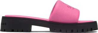 Marc Jacobs Sandali slides con suola rialzata - Rosa