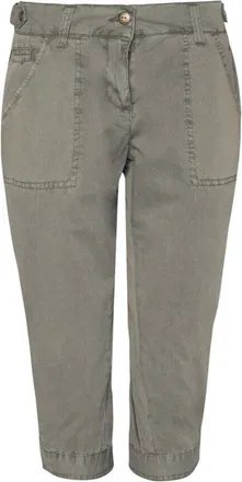 Protest 3/4-Hose PROTEST 3/4 Hose SOUPIE 3/4, Damen, Gr. S, EURO, gr&uuml;n (just leaf), Obermaterial: 100% Baumwolle CO., Hosen 3/4-Hose