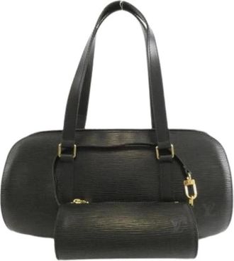 Louis Vuitton Pre-owned Handbags, female, Black, Size: ONE SIZE Pre-owned Vintage Handbag