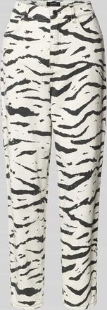 Marc Cain Jeans mit 5-Pocket-Design in Sand, Gr&ouml;&szlig;e 34