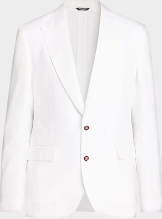 Dolce & Gabbana Men & apos;s Light Linen Two-Button Suit Jacket