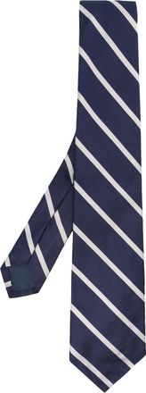 Polo Ralph Lauren striped repp silk tie - men - Silk - One Size - Blue