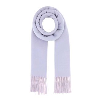 Burberry Winter Scarves, unisex, Purple, Size: ONE SIZE Reversible Cashmere Scarf