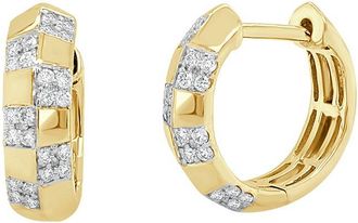 Sabrina Designs 14K 0.17 Ct. Tw. Diamond Huggie Earrings