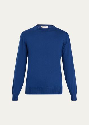 Fioroni Cashmere Mens Cashmere Crewneck Sweater
