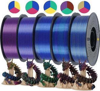 OEM Filamento Para Impresi&oacute;n 3d, Acabado Sedoso, Alta Precisi&oacute;n, 5 Kg, Mezcla A