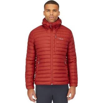RAB Microlight Alpine Down Jacket - Mens in Tuscan Red at Nordstrom, Size X-Large