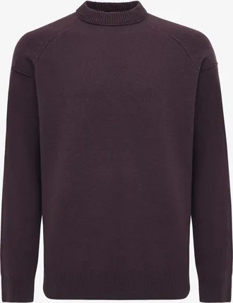 Genti Relaxed Roundneck | Bordeaux