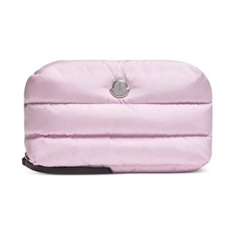 Moncler Tassen, Dames, Roze, ONE Size, Nylon, Caradoc Beauty Case