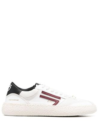 Puraai Sneakers a inserti con applicazione - Bianco
