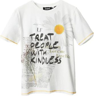 Desigual Dames, Tops, Wit, Maat: XS Katoen