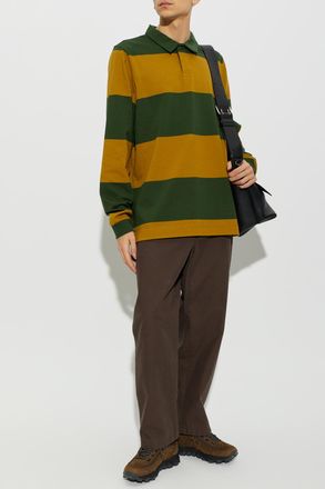 Paul Smith Long-sleeve Polo Shirt, Mens, Green