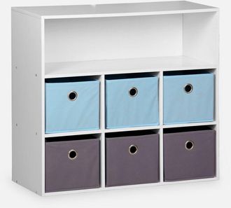 Sweeek Mueble Infantil Con 6 Cestas