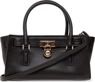 Michael Kors Hamilton Moderne Extra-Small Leren Crossbody Tas - Dames - Handtassen - Bruin - ONE Size - Leer - Tassen