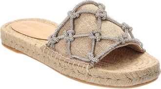 Valentino Vlogo Signature Canvas Sandal