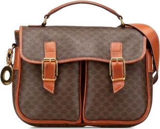 Celine Pre-owned Handbags, female, Brown, Size: ONE SIZE Pre-owned Leather celine-bags