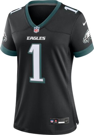 Nike Jalen Hurts Philadelphia Eagles Nike Womens NFL Game Jersey in Black | 67NW0G5T86F-CY0
