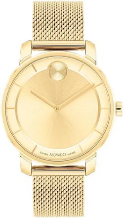 Movado Bold Quartz Gold Dial Ladies Watch 3600921