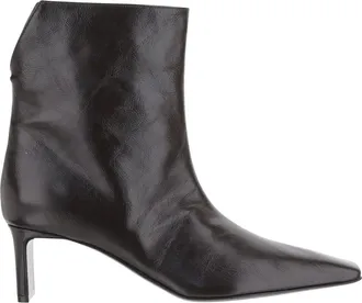 Khaite Dames, Schoenen, Bruin, Maat: 36 1/2 EU Leer