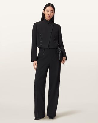 AllSaints Raina Cropped Blazer