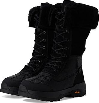 UGG Adirondack Boots Tall XXV Womens Cold Weather Boots Black : 6.5 B - Medium, Leather