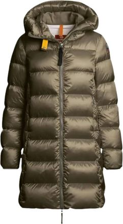 Parajumpers Marion Hooded Down Jacket - Dames - Jassen - Groen - Maat: M Leer