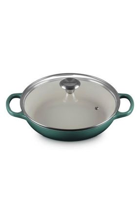 LE CREUSET Signature 2.25-Quart Enameled Cast Iron Braiser in Artichaut at Nordstrom