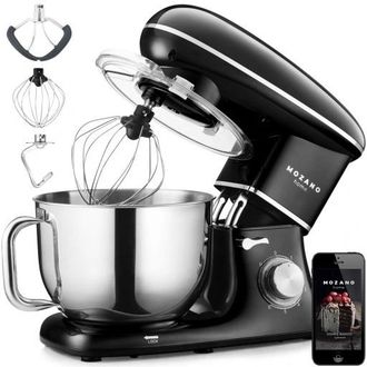 OEM Batidora Planetaria De Cocina Probot, Bol De 6,2 L, Potente, 3 Cuchillas + Recetas