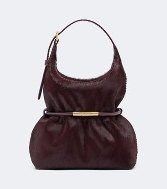 Balmain Sphynx Mini calf hair tote bag