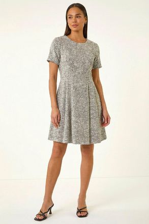 Roman Boucle Knit Dress
