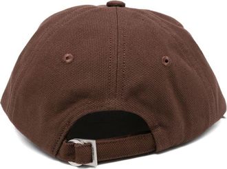 Jacquemus Logo-Embroidered Baseball Cap - Brown