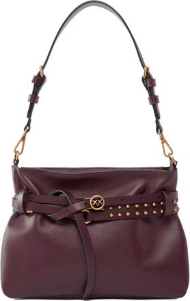Pinko Shoulder Bags - Dames - Schoudertassen - Paars - ONE Size - Tassen