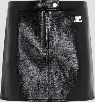 Courr&egrave;ges Courr&egrave;ges vinyl minirok