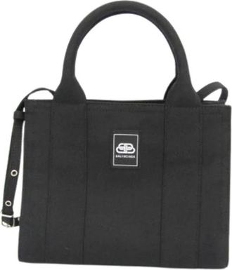 Balenciaga Pre-owned Tote Bags, female, Black, Size: ONE SIZE Pre-owned Trade XS Tote Bag